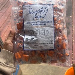 Individually Wrap Foam Earplugs.