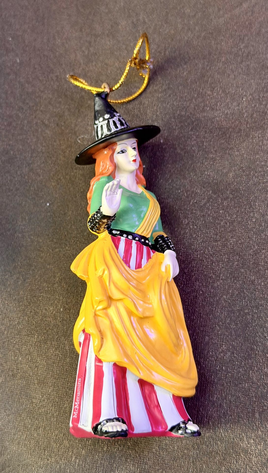 Mcmenamins Ruby Ale Witch Holiday Ornament Christmas Beer Tripster PNW 4.5"