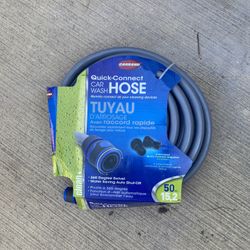 NEW  Carrand Quick Connect Car Wash Hose 50’