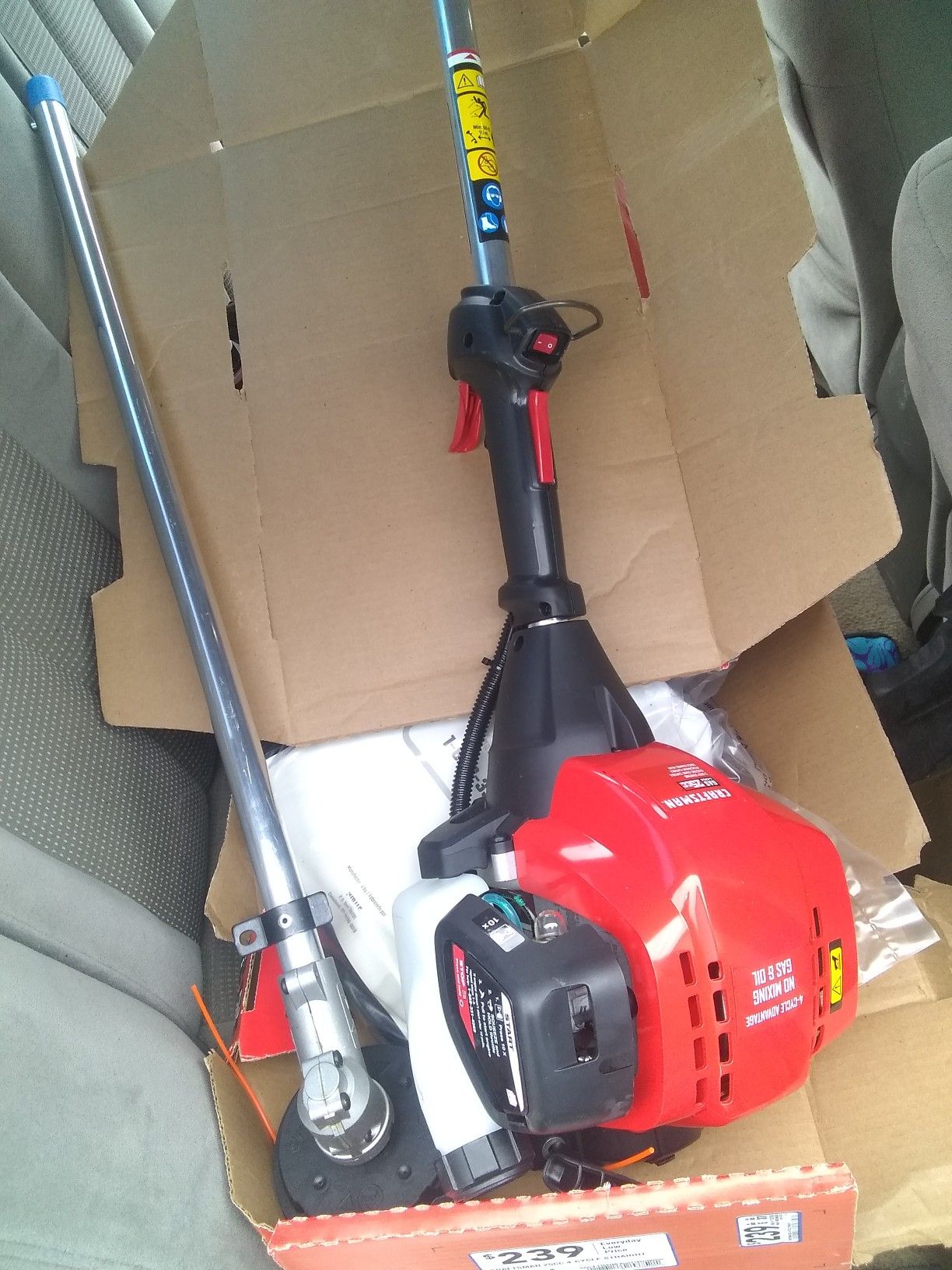 Craftsman 25 CC 4 CYCLE MULTI PURPOSE YARD TOOL/weed eater for Sale in