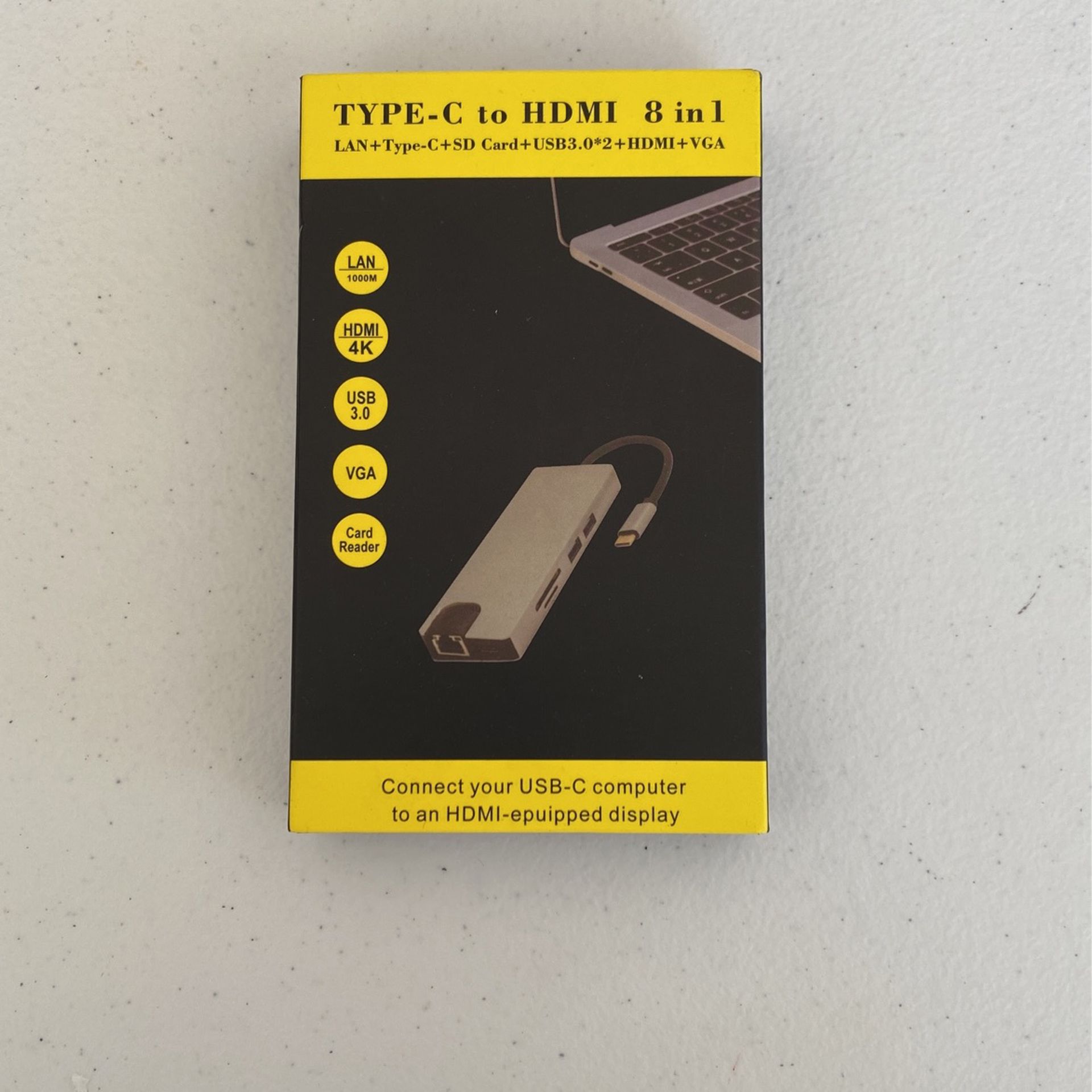 Type-C to HDMI 8 in 1