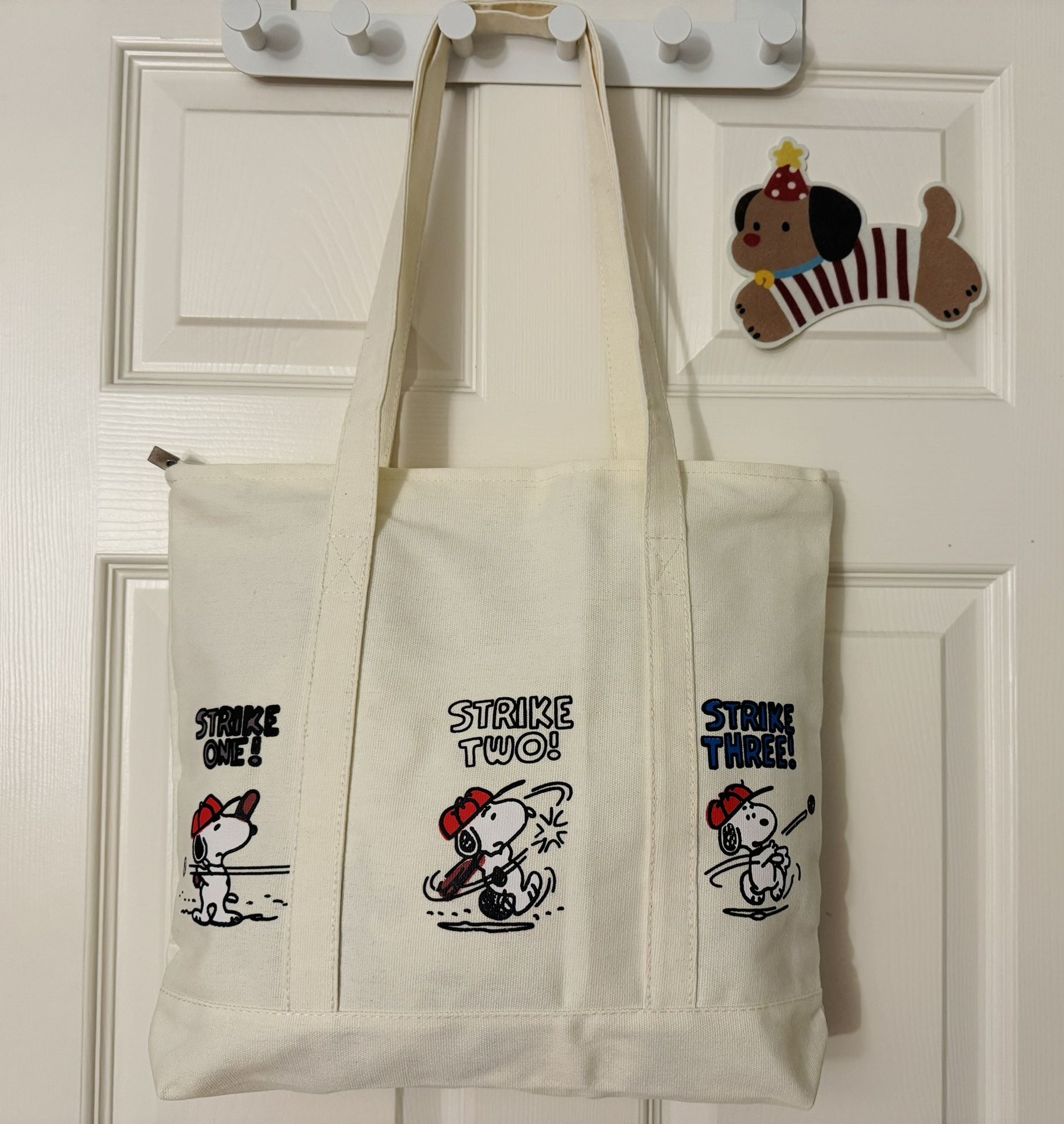 Snoopy Bag, Canvas Tote Bag