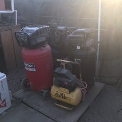Air compressors message me and we’ll make a deal