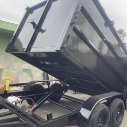 8x10x4 Dump Trailer