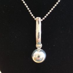 Pendant On Ball Link Chain
