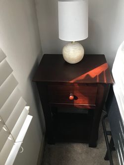 Nice bedside table 16”