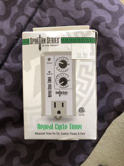 Spartan Series Repeat Cycle Timer Brand New 