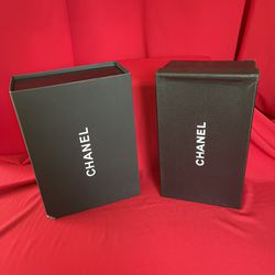 2 Chanel Shoe Boxes - Damaged