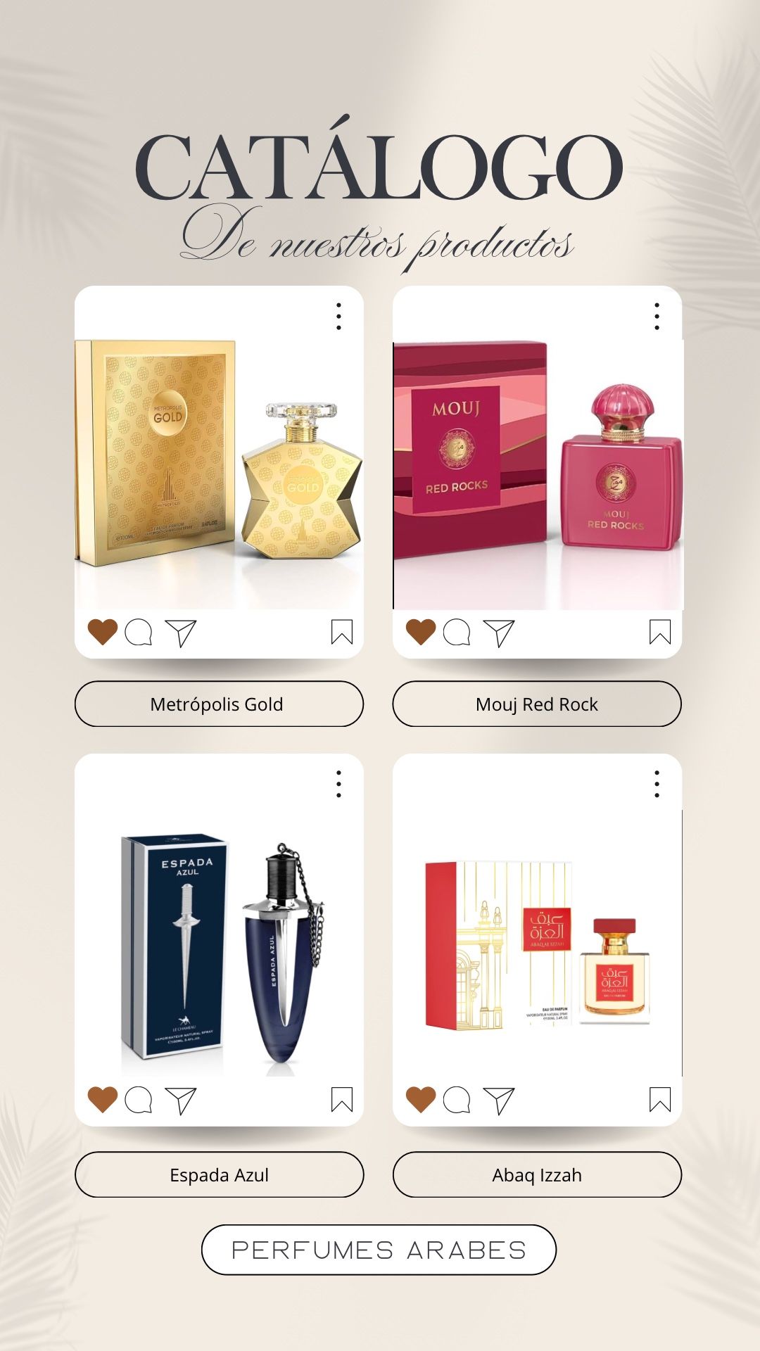 Perfum Árabe Wholesale / Retail