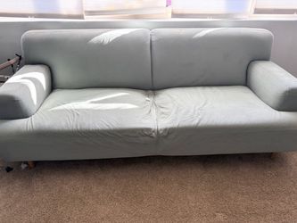 Light -Green Fabric Sofa
