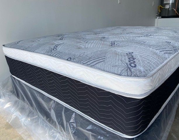 Cal King Euro Bamboo Pillow Top!》》》