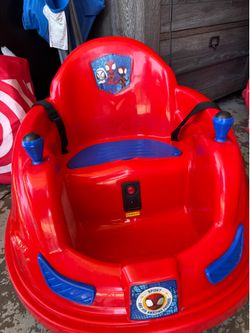 Spider man bumper car