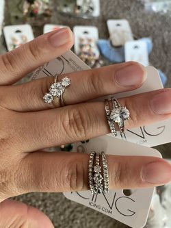 $10 ring sets/bridal sets /promise rings /friendship ring sets