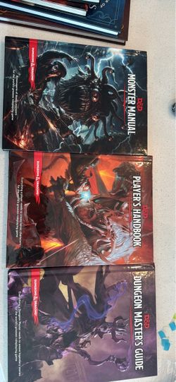 Dnd 5e core rulebooks 2014