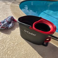 O-Cedar Spin Mop Bucket and Mop