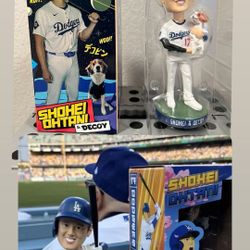 Ohtani Bobble Head Set