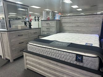 Grey 5pc Bedroom Set Available Limited Time Only $699