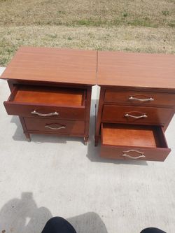 Matching nightstands