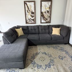 Dark Gray Ashley Furn. Sectional couch 🛻 Delivery Available 🛻
