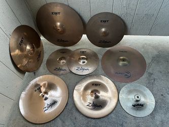 Drum Cymbals Zildjian, china, crash, hi-hats