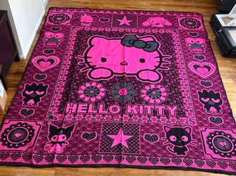 Hello Kitty Blanket 73”