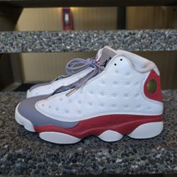 Nike Air Jordan 13 Retro Grey Toe Sneakers 2014 Men Size 9Leather Suede