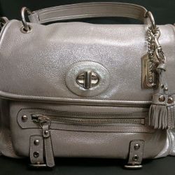 Coach Silver Purse
