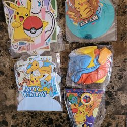 Pokemon Party Supplies 