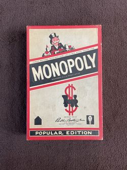 Vintage Monopoly Board Game 