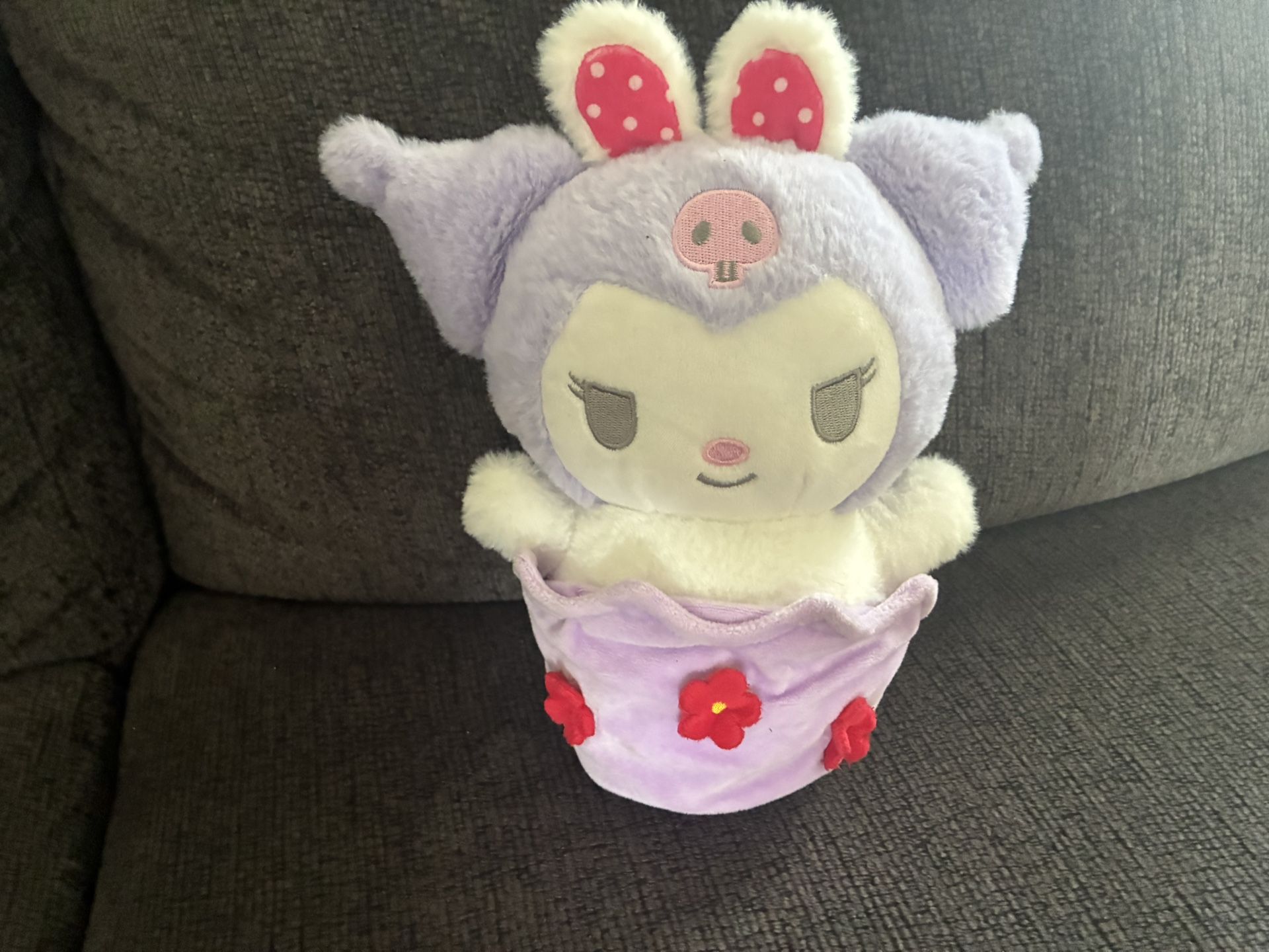 Sanrio Kuromi Easter Bunny Plushie