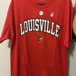 Top of the world and Louisville shirt