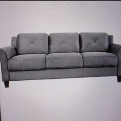  LifeStyle Solutions Grayson Micro-Fabric Sofa (Retail $448)