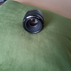 Canon Lent  Ef 50mm I I8 Made Japón 