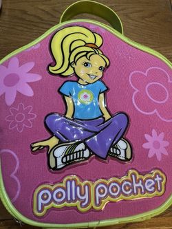 Polly Pocket Case With 2 Brand New Dolls Plus Extra Doll & accessories