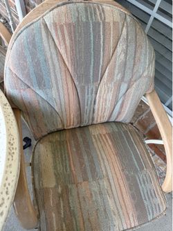 chair with table