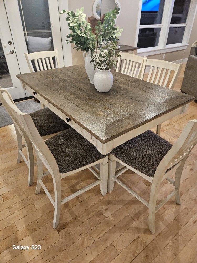 Ashley Bolanburg Counter Height Dining Table Set for Sale in Gig Harbor