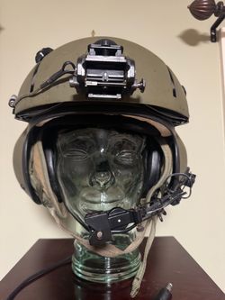Gentex SPH-4B Dual Visor Helicopter Pilot Flight Helmet X-Large