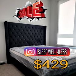 NEW QUEEN BED 