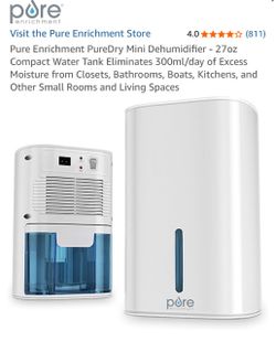 Pure Enrichment PureDry Mini Dehumidifier