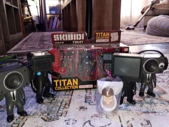 TV toilet toys