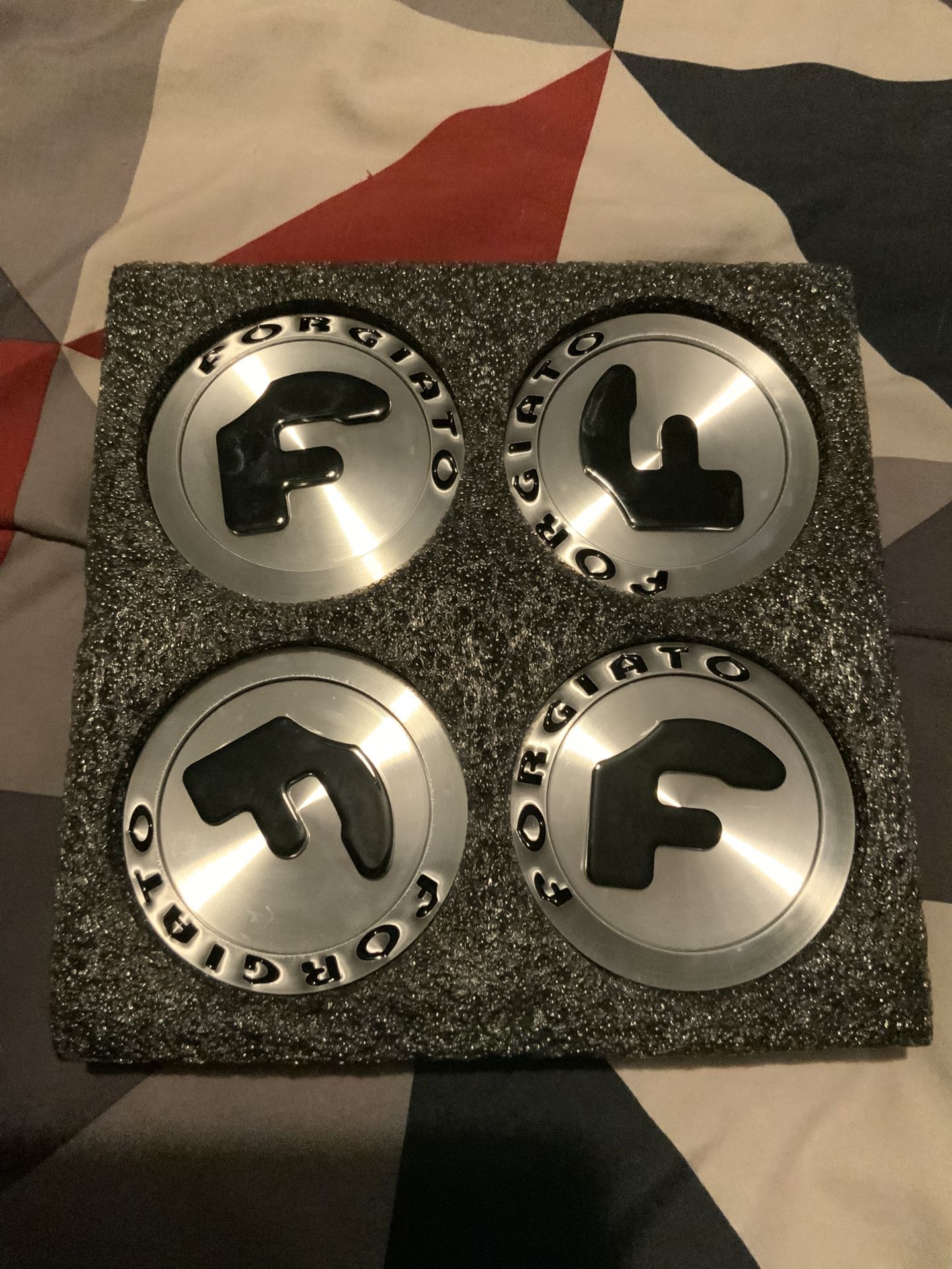 Forgiato Floater Billet Cap Brushed