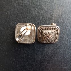 Sterling Silver Antique Earrings