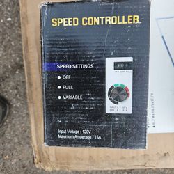 120 Volt Speed Controller