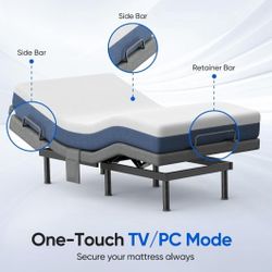 Adjustable Bed Frame Twin XL with Electric Bed Base