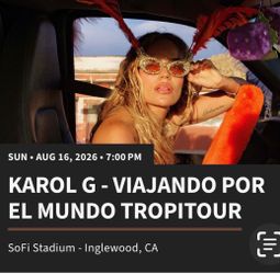 Karol G Tickets