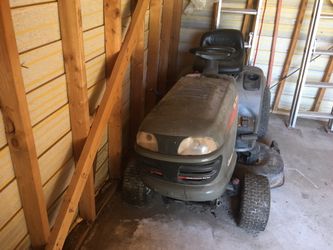Craftsman riding mower