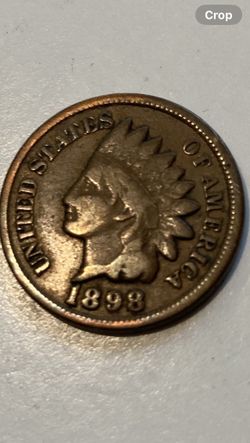 1898 INDIAN HEAD WHEAT PENNY