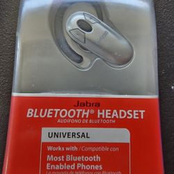 Jabra
Bluetooth Headset 
Brand new 