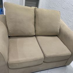 Beige couch