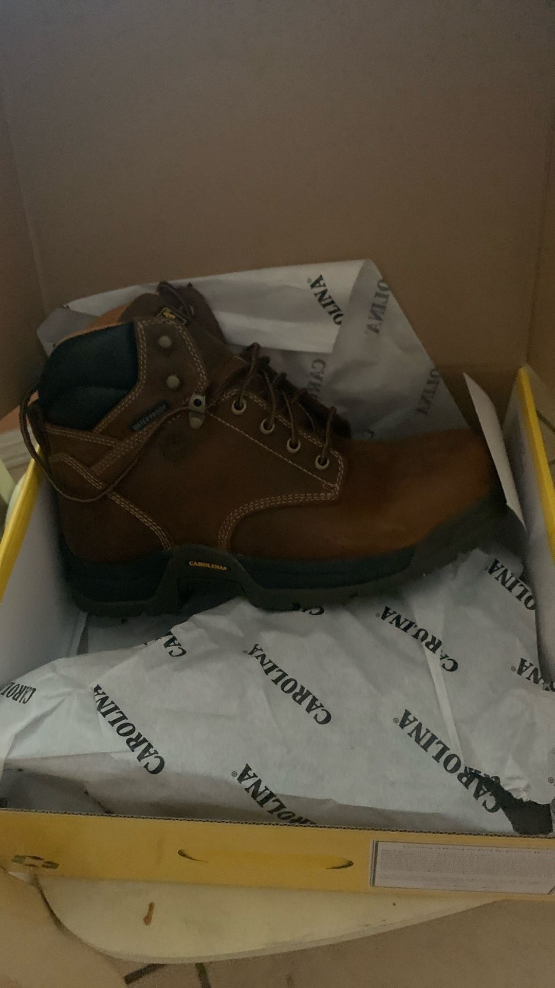 Brand New Carolina Work Boots Size 91/2 2E